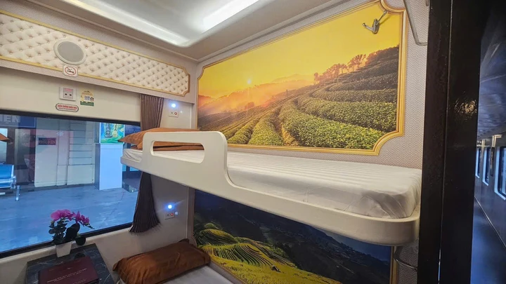 Hành khách được đi trong không gian sạch đẹp.