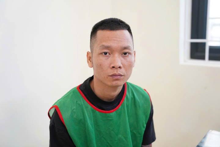 Một đối tượng bị bắt giữ.